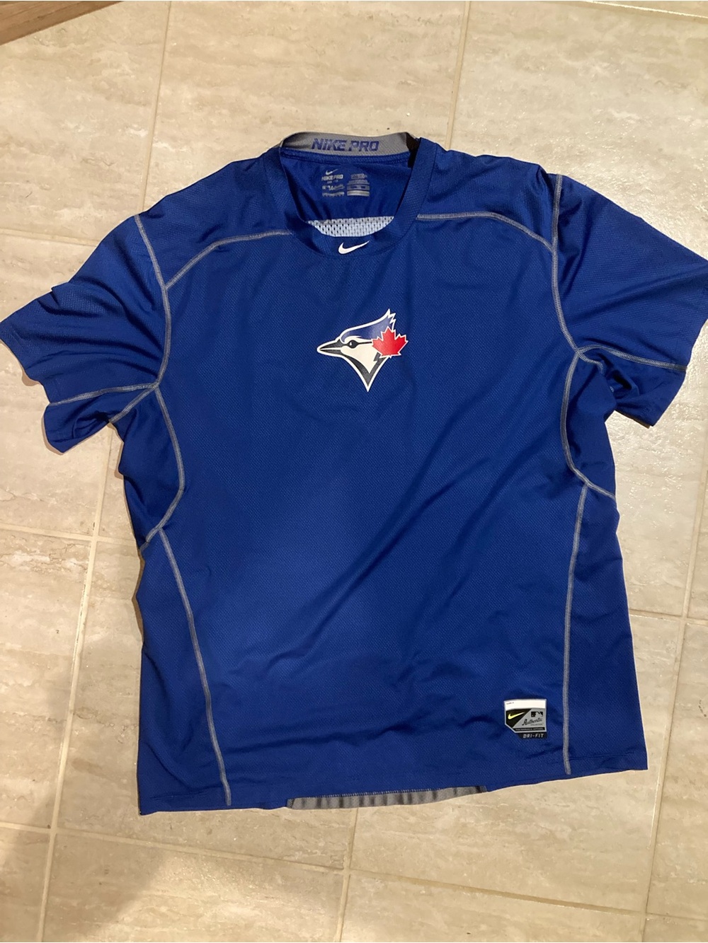 Nike Pro Toronto Blue Jays Dri-FIT Shirt XXL